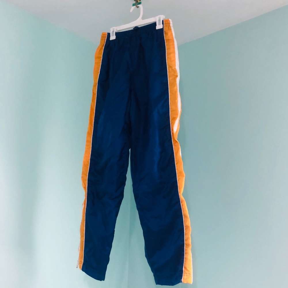 90s vintage baggy parachute pants